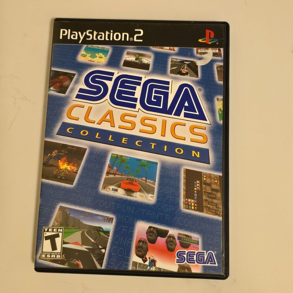 VTG PS2 Sega Classics Collection (Sony‎ PlayStation 2, 2004) Complete / Tested